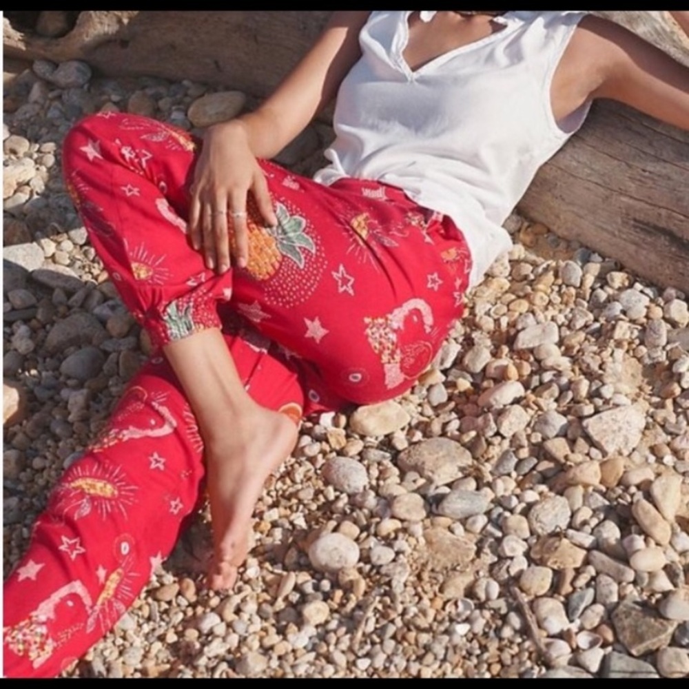 NWT Farm Rio Anthropologie Teresita Joggers